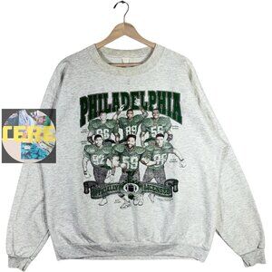 Philadelphia Eagles Roster NFL grey Shirt Sweatshirt Retro y2k